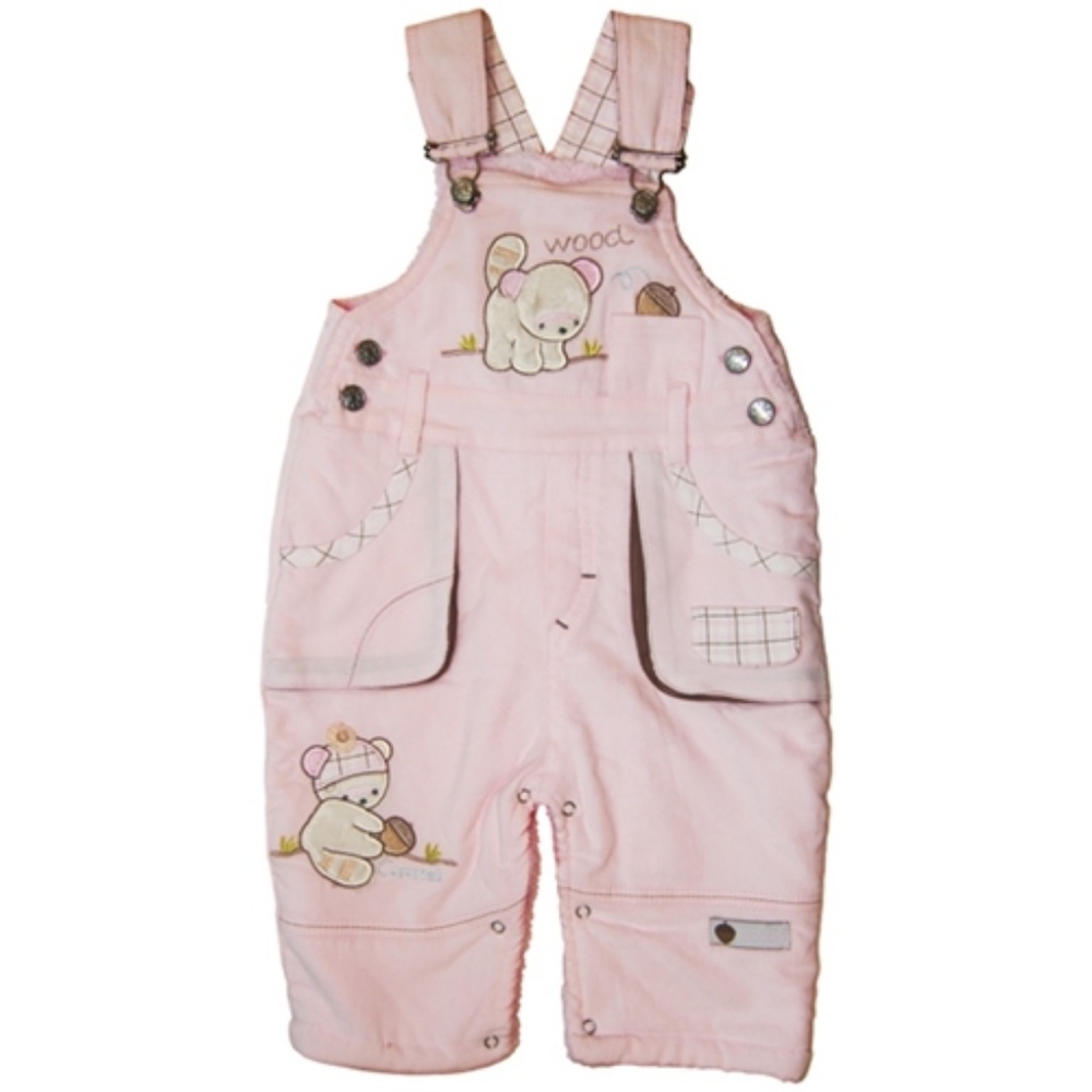 BRAND NEW! Baby Plaid Raccoon Jumpsuit
